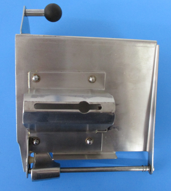 Berkel 807-817 Slicer Stainless Steel Meat Table with Pusher & Hooks USED